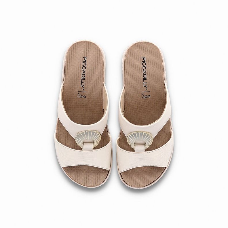 Sandalia Mujer Anabela SPA Blanco Piccadilly-3