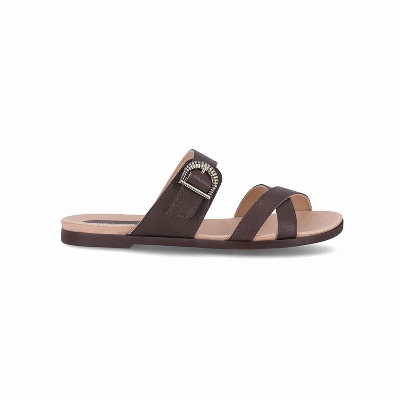Sandalia Mujer Chocolate Mari Piccadilly