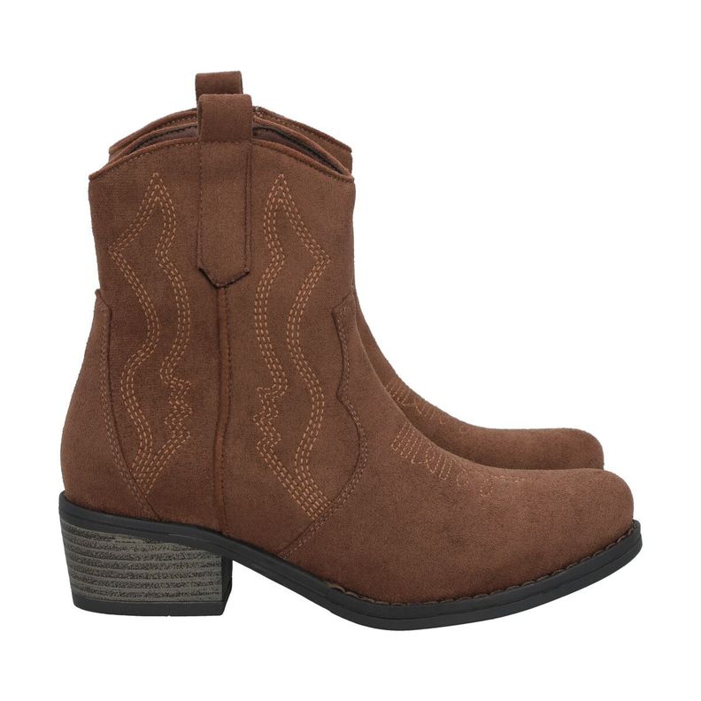 Bota Mujer Camel Texana 322 Police-2