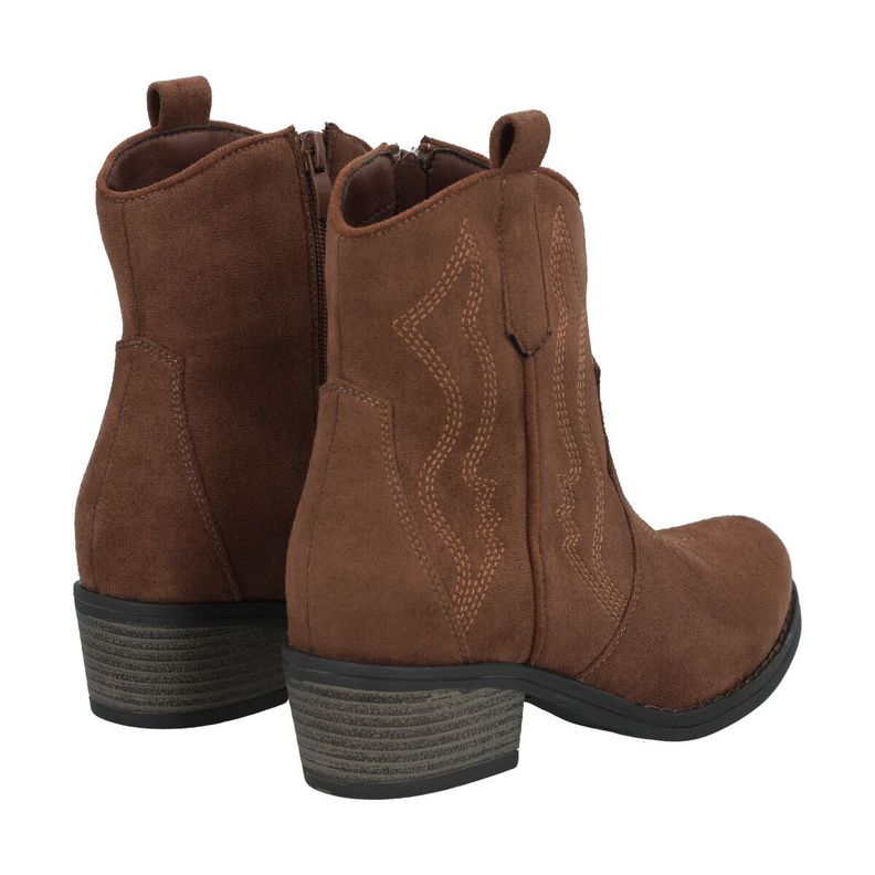 Bota Mujer Camel Texana 322 Police-3