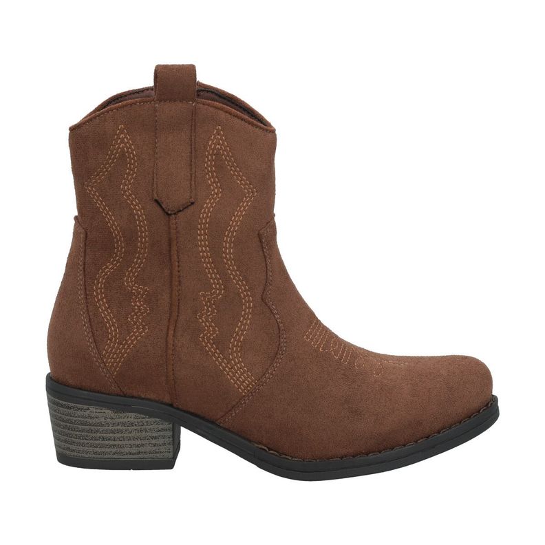 Bota Mujer Camel Texana 322 Police-4