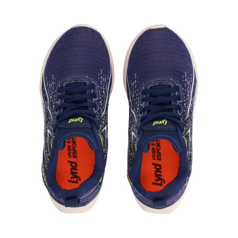 Zapatilla Infantil Voraz Azul Lynd-1