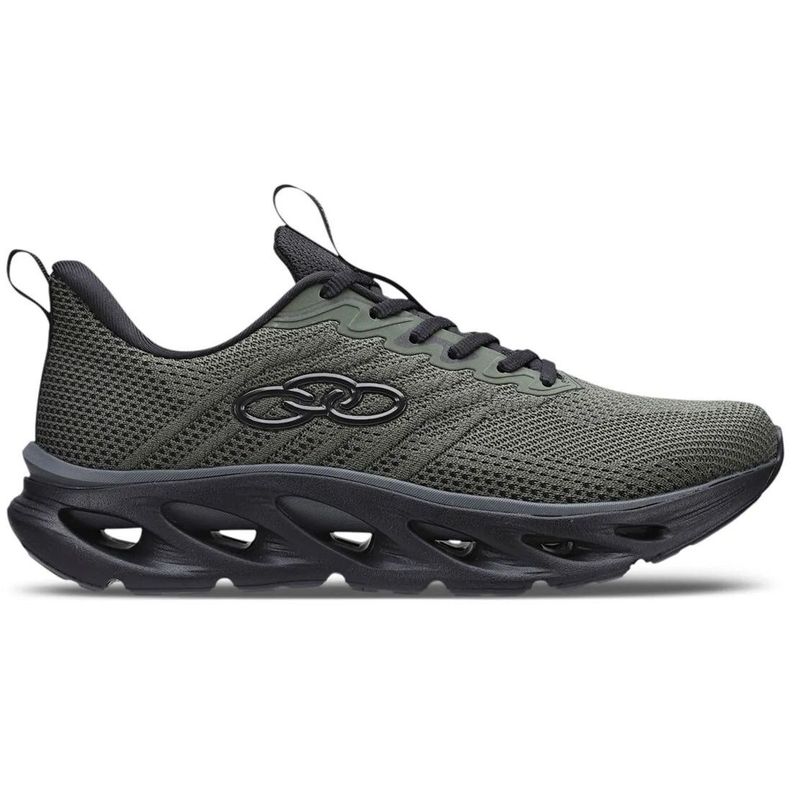 Zapatilla Hombre Diffuse 5 Verde Militar Olympikus-0