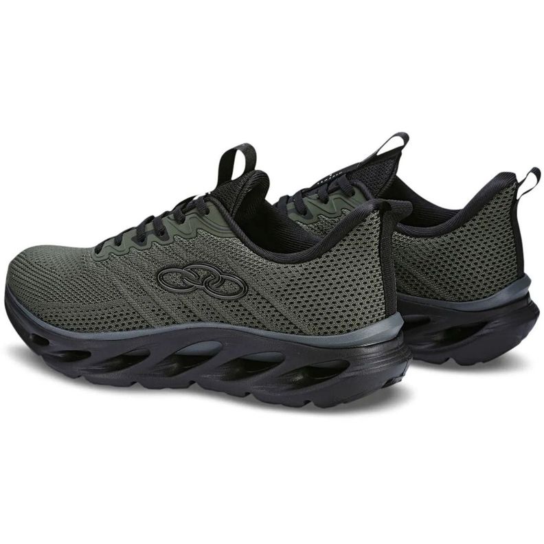 Zapatilla Hombre Diffuse 5 Verde Militar Olympikus-1