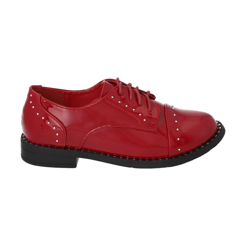 Zapatos Mujer Rojo Tilo Police-2