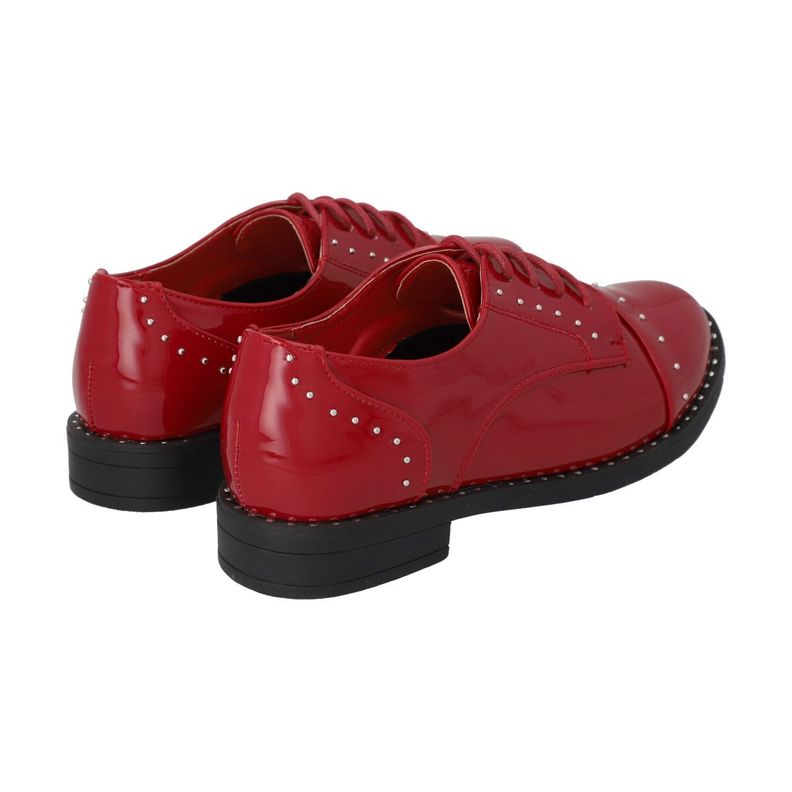 Zapatos Mujer Rojo Tilo Police-4