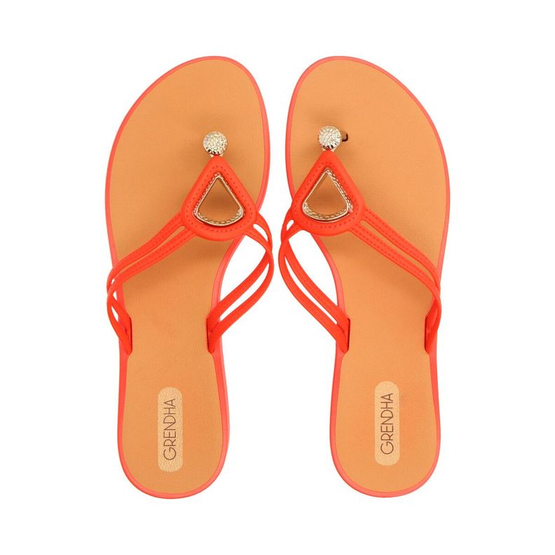 Sandalia 3226 Rojo Grendha-1