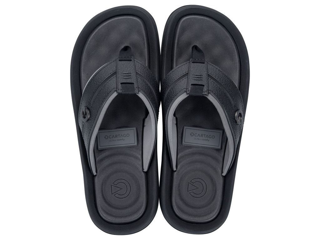 Sandalia Hombre Negro Fiji VI Cartago
