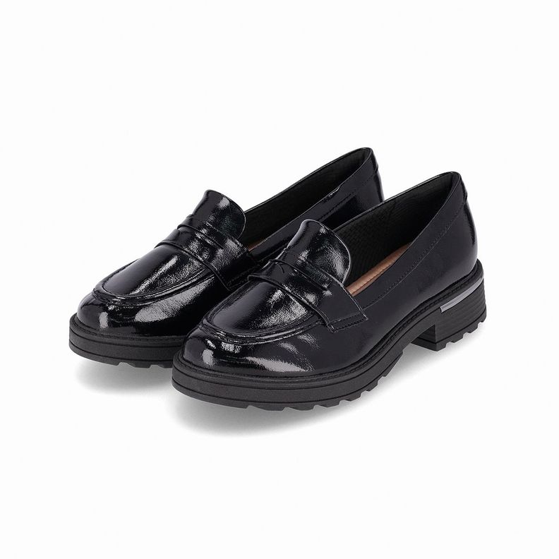 Mocasin Mujer Negro Gisa 56 Piccadilly-2
