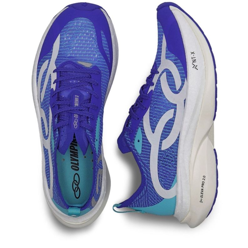 Zapatilla Running Hombre Corre Grafeno 3 Azul-2