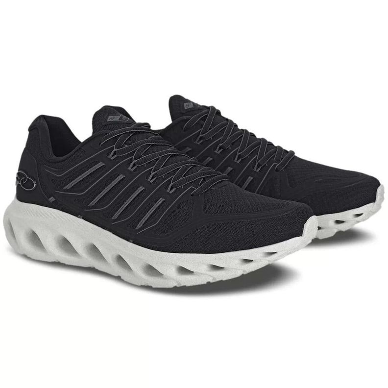 Zapatilla Hombre Cyber 4 Negro/Blanco-1