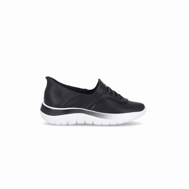 Zapatilla Urbana Mujer Negro Slip Fit 836 Piccadilly 35