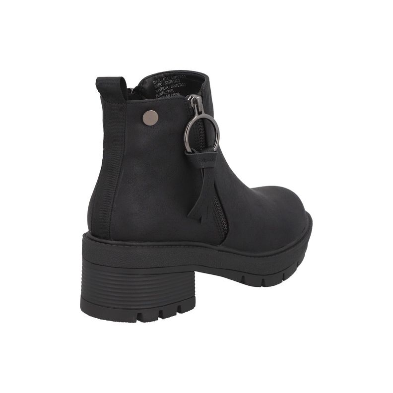 Botin Mujer Negro Ester Detogni-1