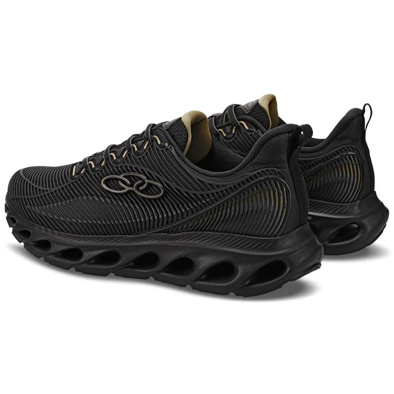 Zapatilla Hombre Perfect 4 Negro/Dorado-4