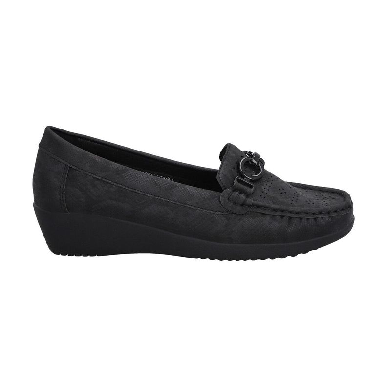 Mocasin Mujer Negro Lali 3 Police