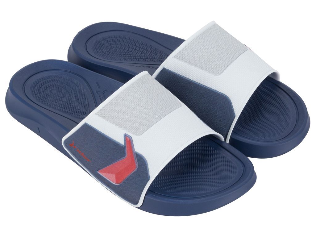 Sandalia Hombre Azul/Blanco Smash Rider-1