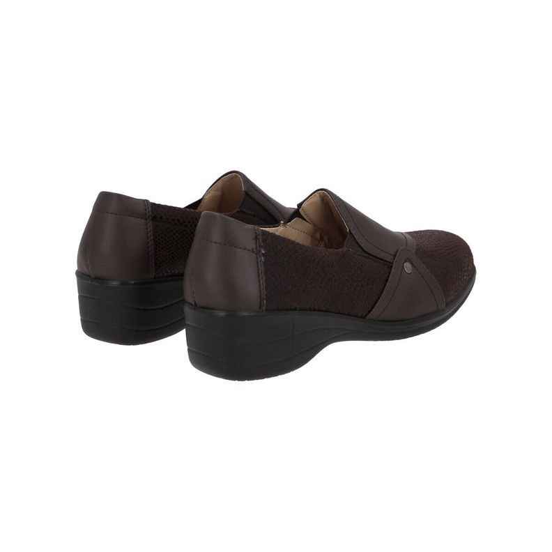 Zapato Mujer Chocolate North Police-3