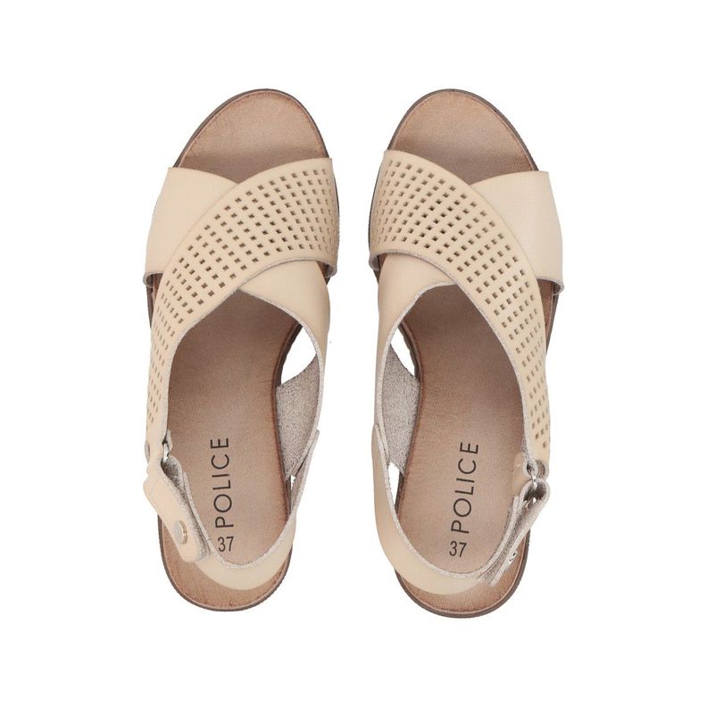 Sandalia Mujer Beige Martina 2 Police-2