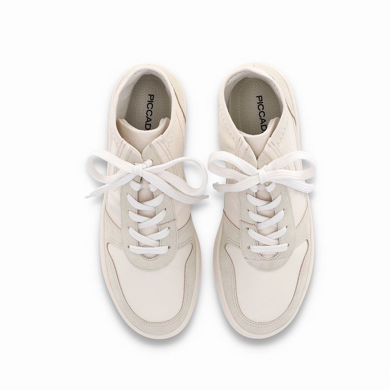 Zapatilla Mujer Caña Beta Alta Blanco-2