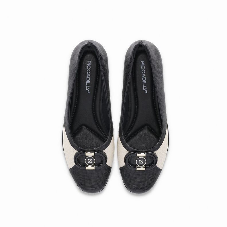 Zapato Mujer Negro/Blanco Ivone 72 Piccadilly-2