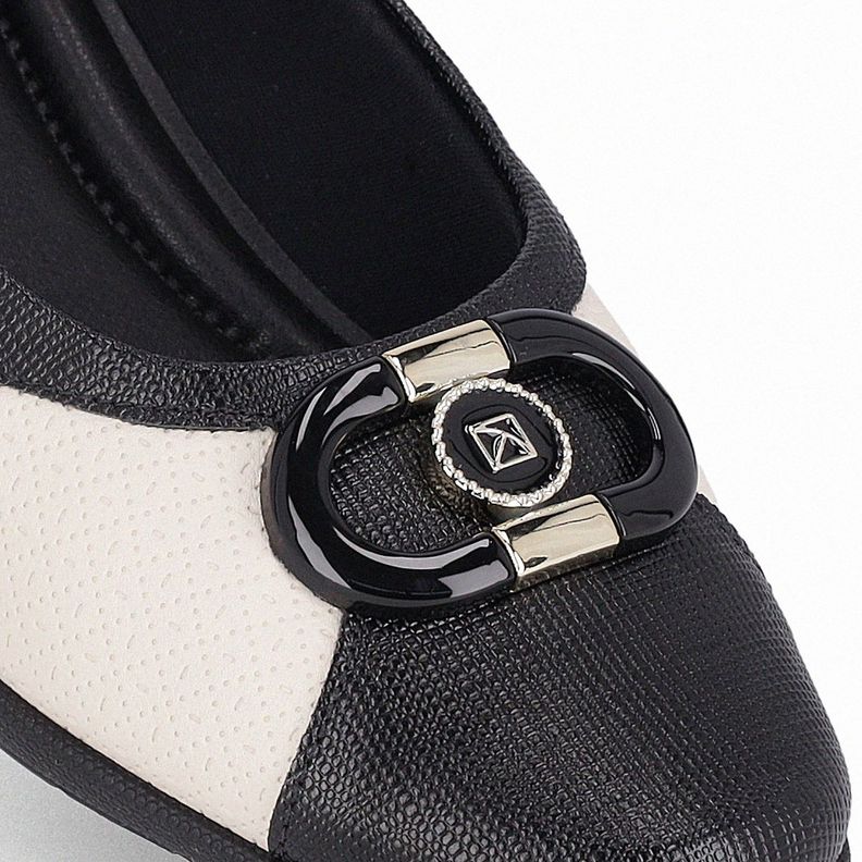 Zapato Mujer Negro/Blanco Ivone 72 Piccadilly-4