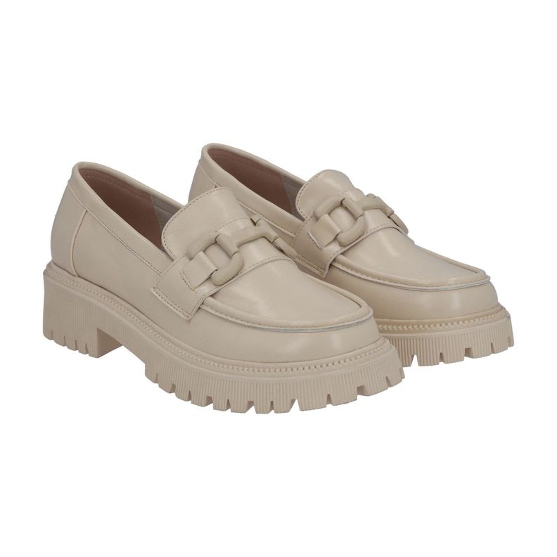 Mocasin Mujer Beige Adela Detogni-3