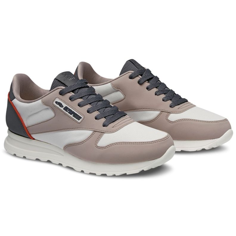 Zapatilla Hombre Jogging 101 Beige/Azul-1