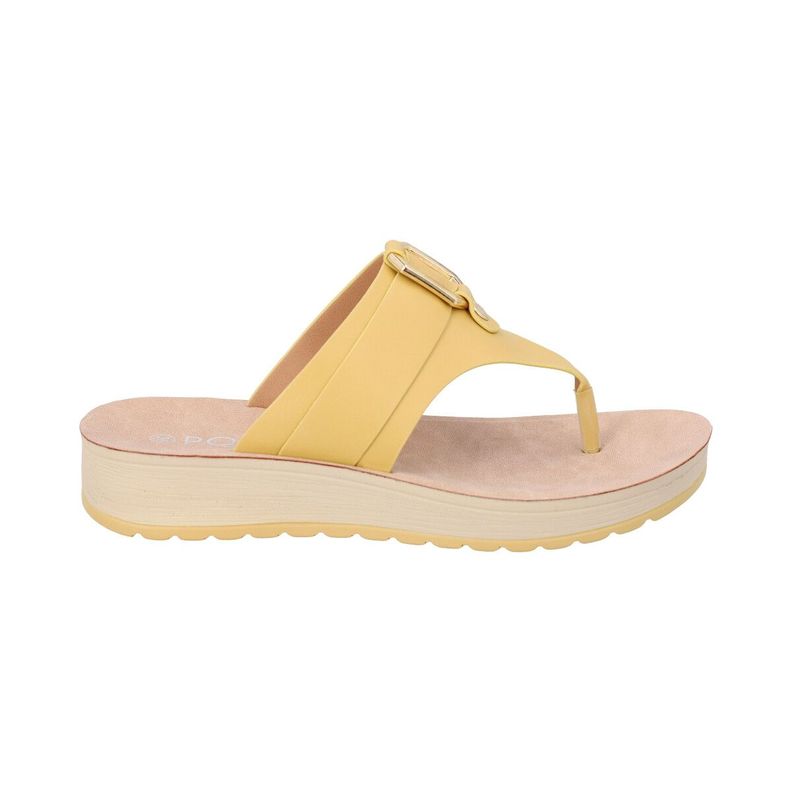 Sandalia Mujer Amarillo Sole  Police 35