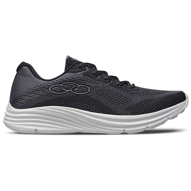 Zapatilla Hombre Index 3 Negro/Gris Olympikus-0