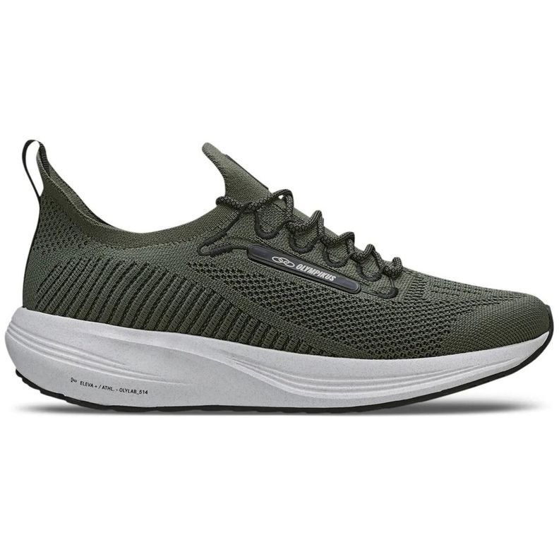 Zapatilla Running Hombre Subverse Verde Militar-0