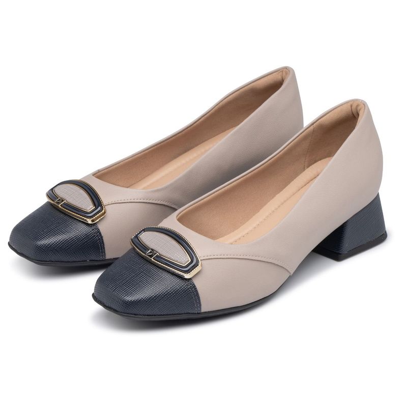 Zapato Mujer Azul/Taupe Tati 324 Piccadilly-2