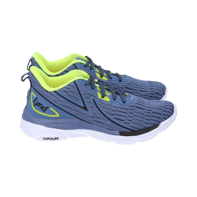 Zapatilla Infantil Eclipse Azul/Verde Lynd-1