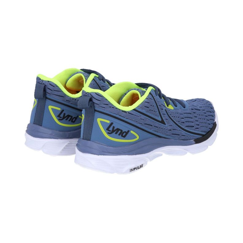 Zapatilla Infantil Eclipse Azul/Verde Lynd-3