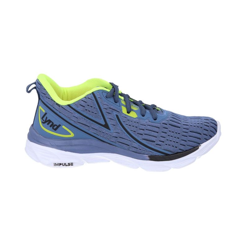 Zapatilla Infantil Eclipse Azul/Verde Lynd-4