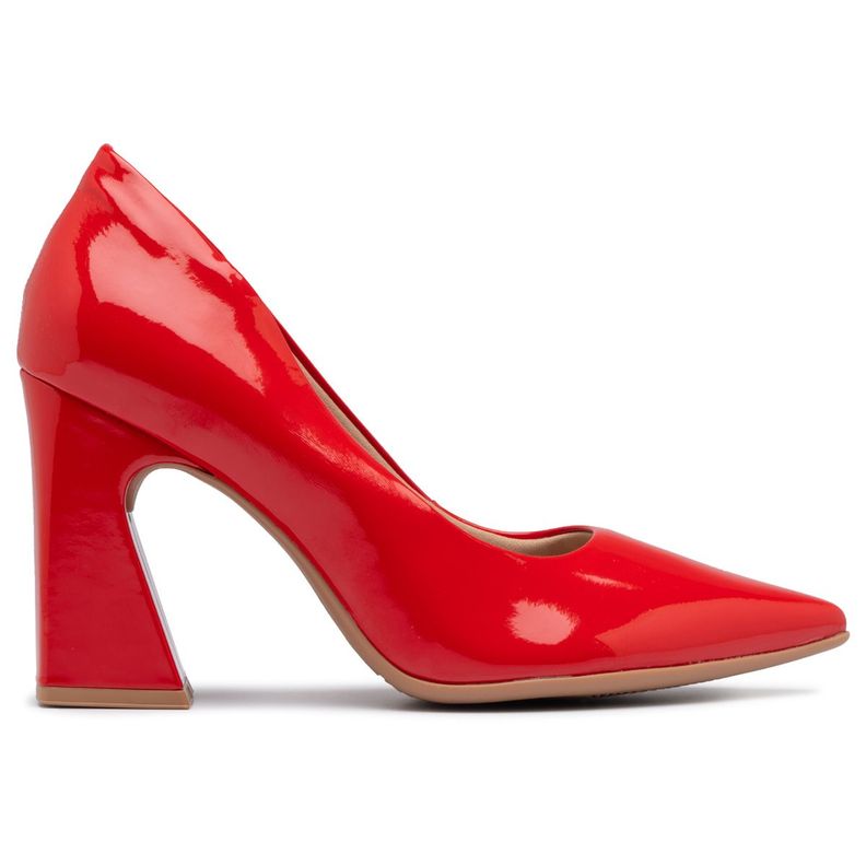 Zapato Mujer Charol Silvana Rojo Piccadilly-0