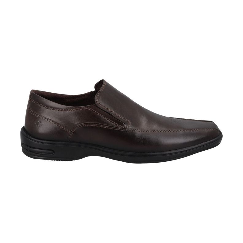 Zapato Formal Hombre Cuero Café Perlatto-4