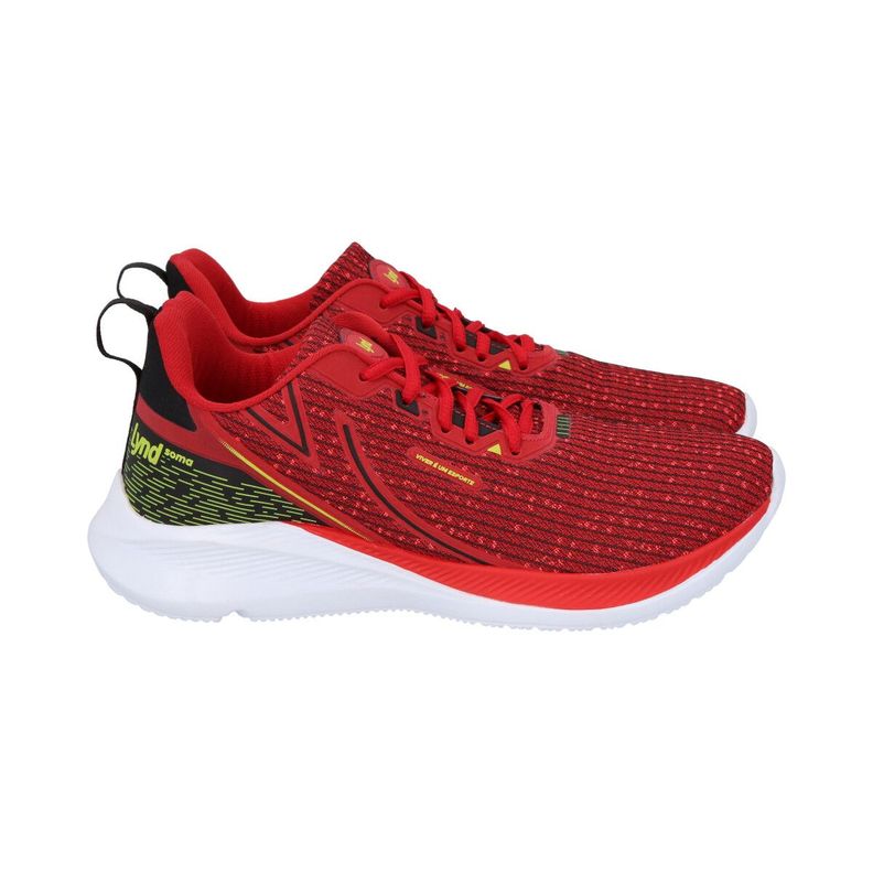 Zapatilla Infantil Soma Rojo Lynd-2