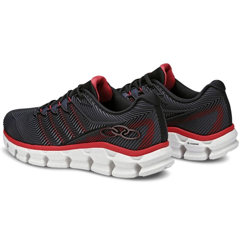 Zapatilla Hombre Taurus Negro/Rojo Olympikus-4