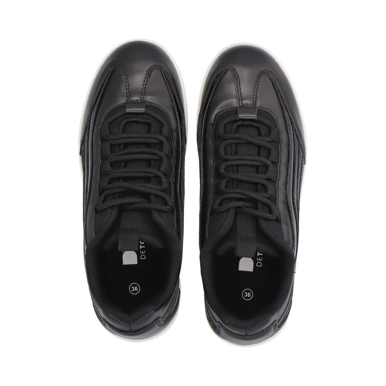 Zapatilla  Fiorella Negro Detogni-2