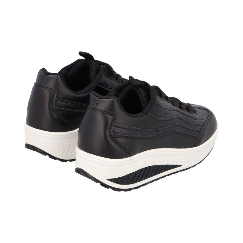 Zapatilla  Fiorella Negro Detogni-4