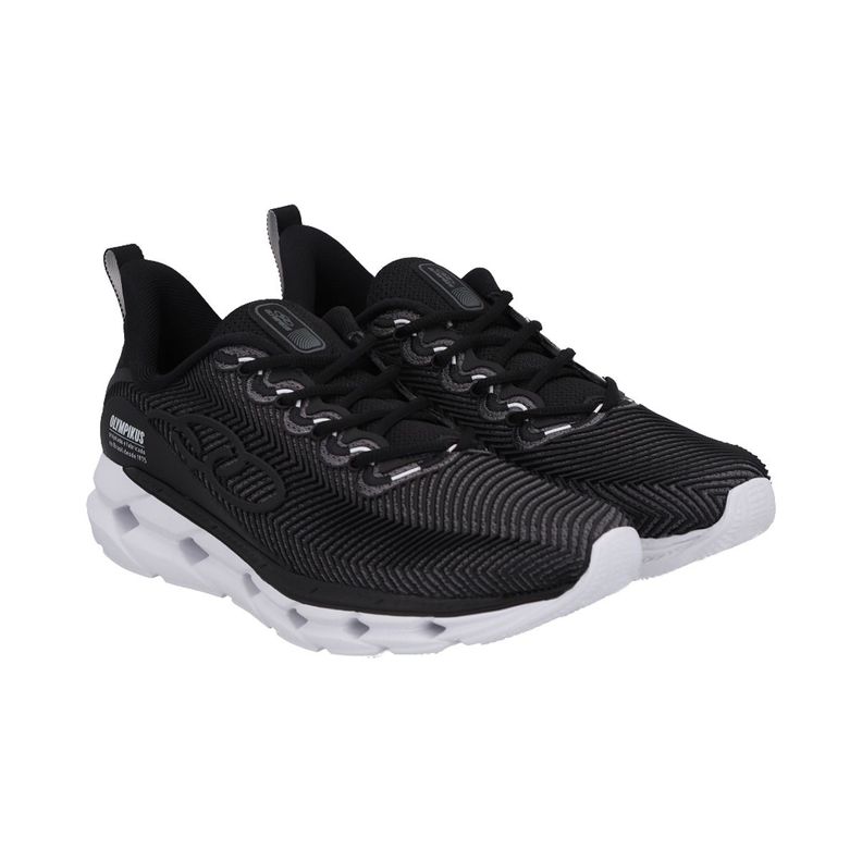 Zapatilla Hombre Perfect 3 Negro/Blanco Olympikus-1