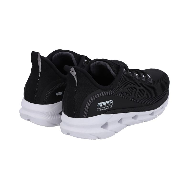 Zapatilla Hombre Perfect 3 Negro/Blanco Olympikus-2