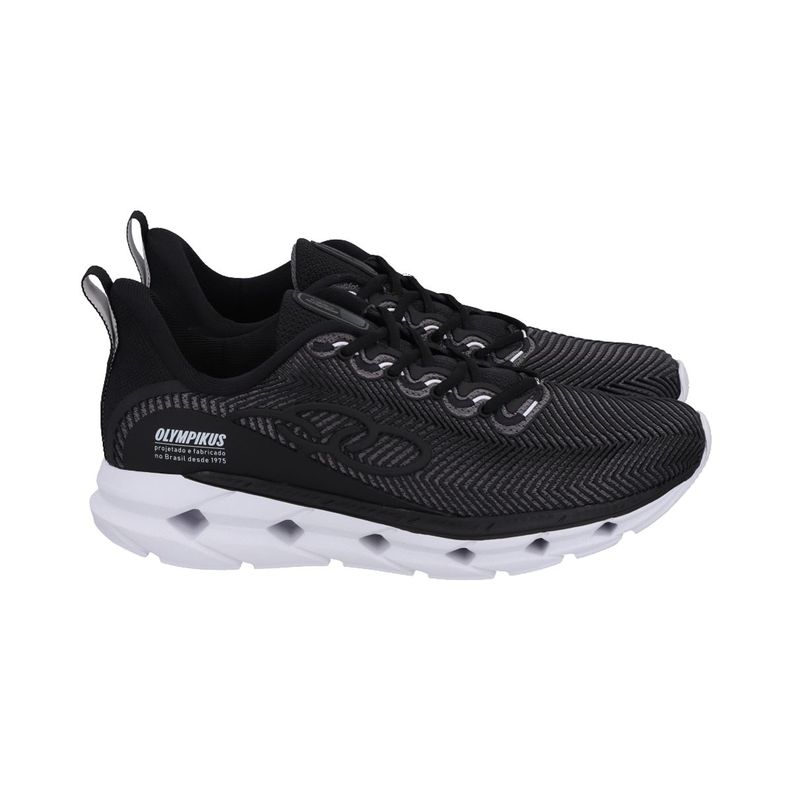 Zapatilla Hombre Perfect 3 Negro/Blanco Olympikus-3