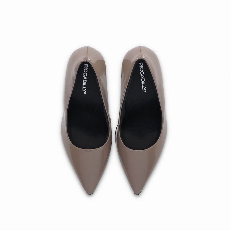 Zapato Mujer Taupe/Charol Silvana Piccadilly-1