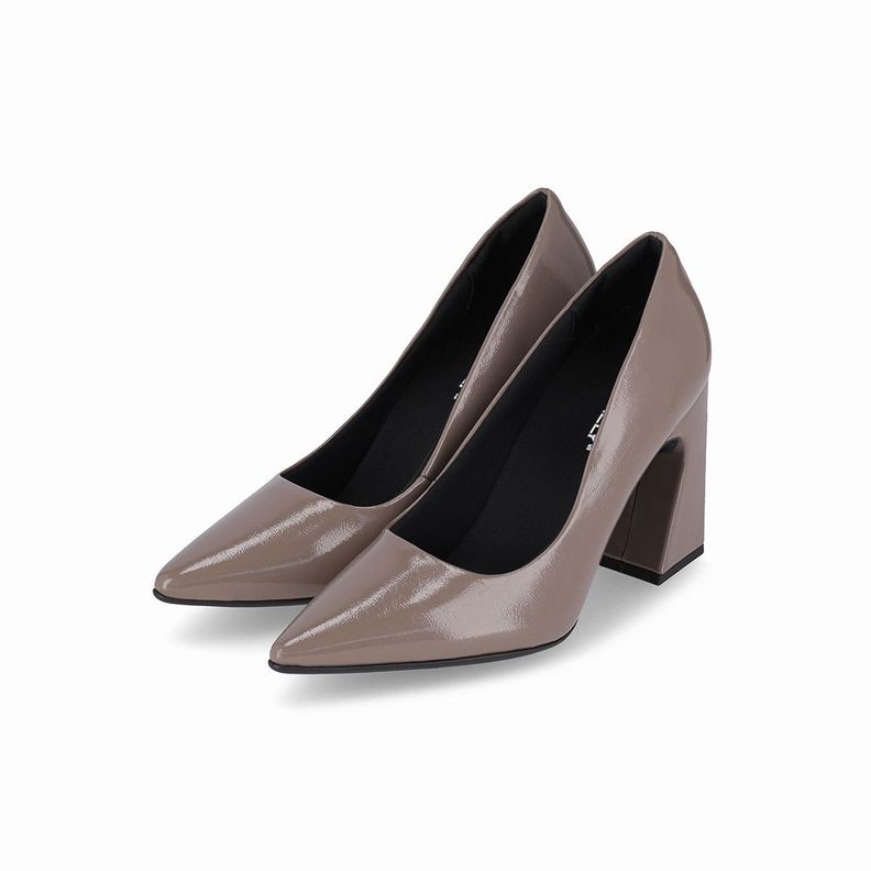 Zapato Mujer Taupe/Charol Silvana Piccadilly-2
