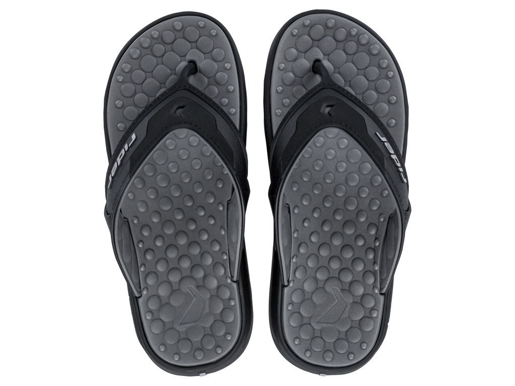 Sandalia Hombre Negro Soft Plus Rider 40