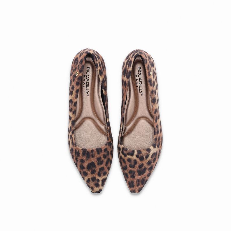 Zapato Mujer Negro/Animal Print Silvia 910 Piccadilly-2