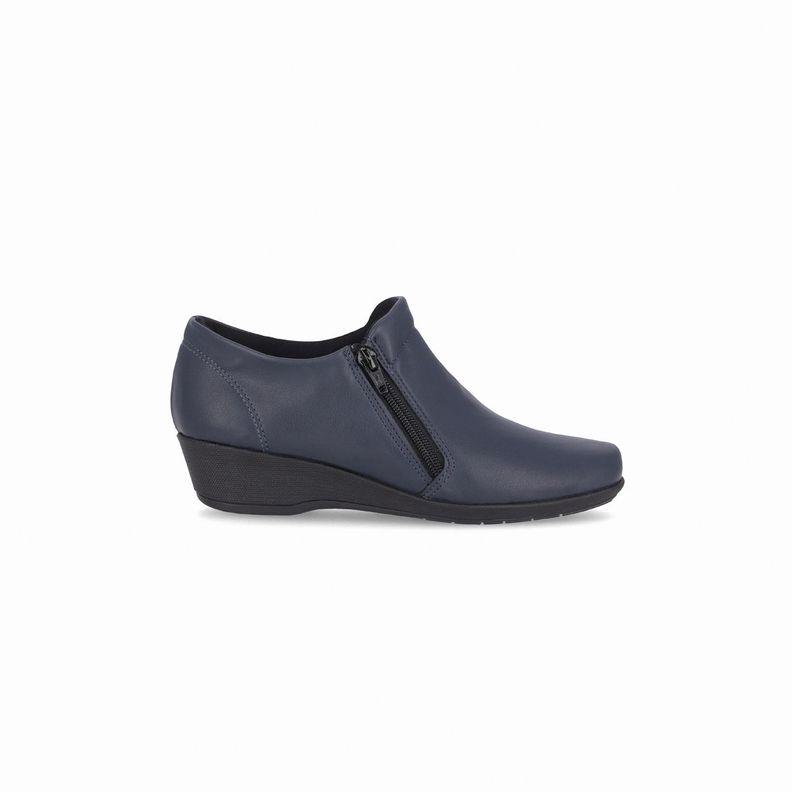 Botin Mujer Azul Ivone 87 Piccadilly-0