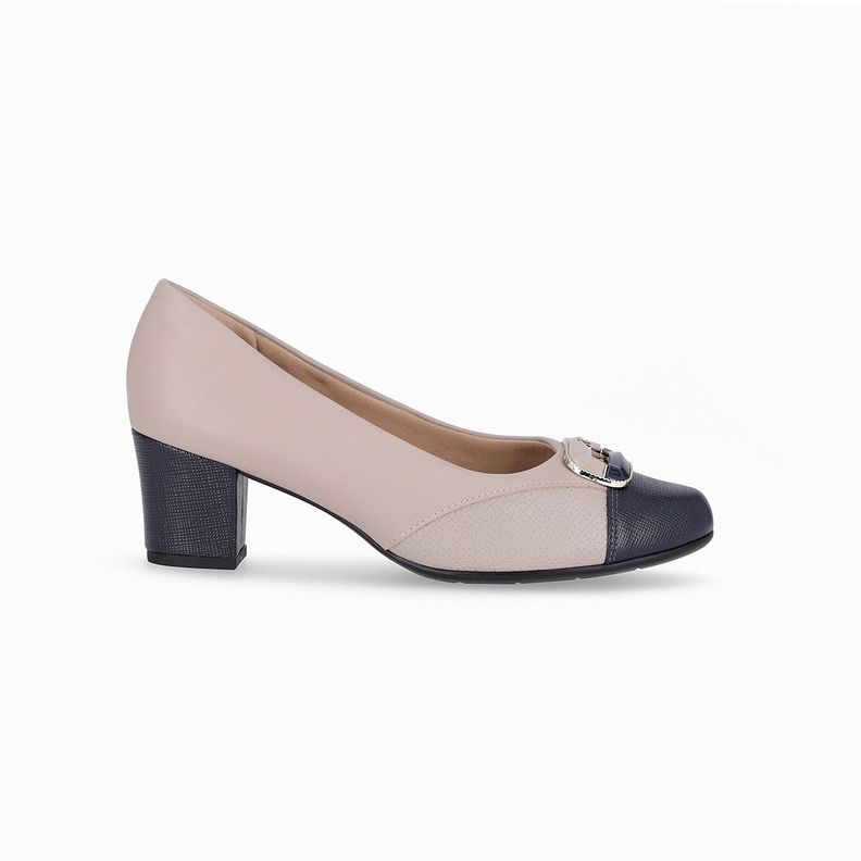 Zapato Mujer Azul/Taupe Laura Piccadilly-0