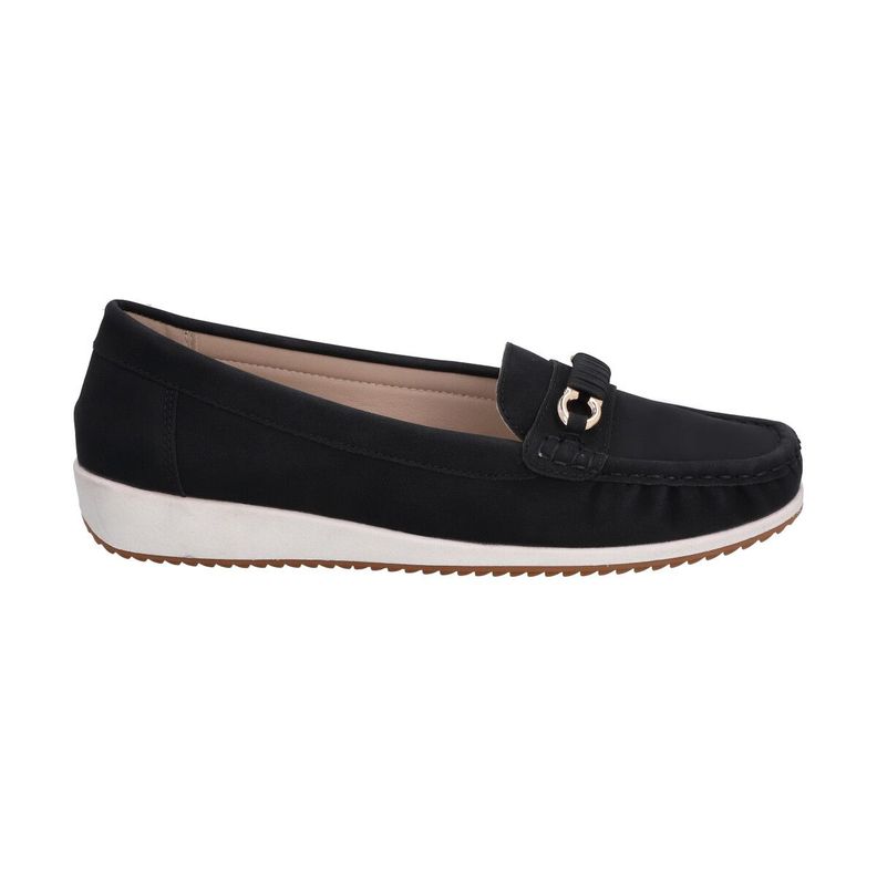 Mocasin Mujer Negro Lali Police